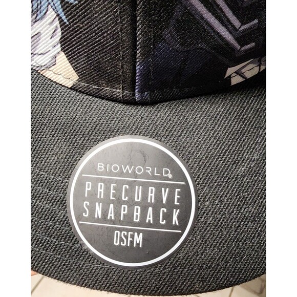 Bioworld Anime League Of Villains Precurve Snapback Hat My hero Academia - Picture 8 of 8